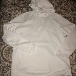 Adidas white hoodie